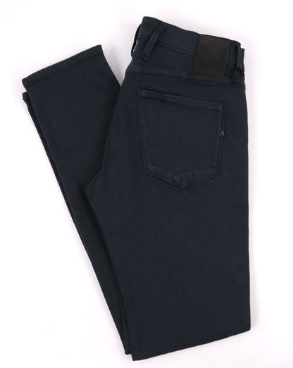 Replay Anbass Hyperflex Twill Jeans Blue