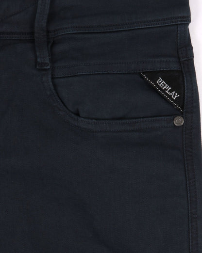 Replay Anbass Hyperflex Twill Jeans Blue