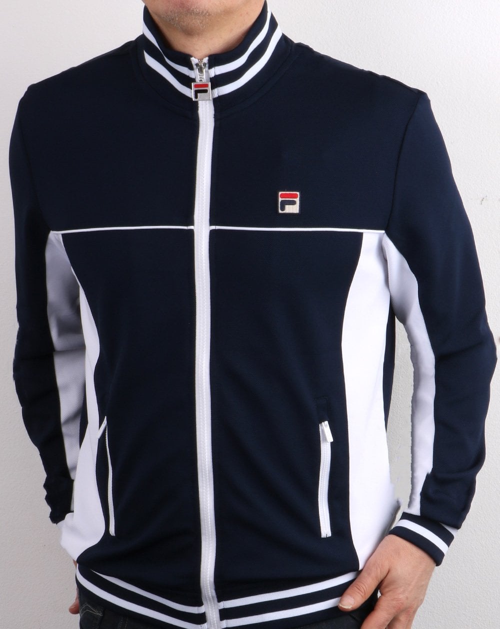 Fila Vintage Onyx Track Top Navy