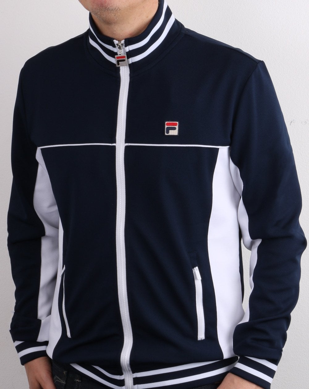 Fila Vintage Onyx Track Top Navy