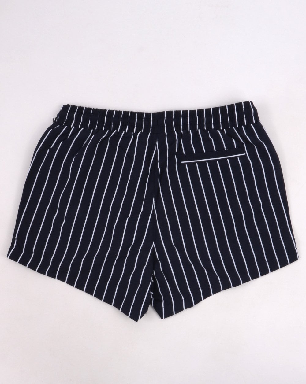 Fila Vintage Pinstripe Swim Shorts Navy-White