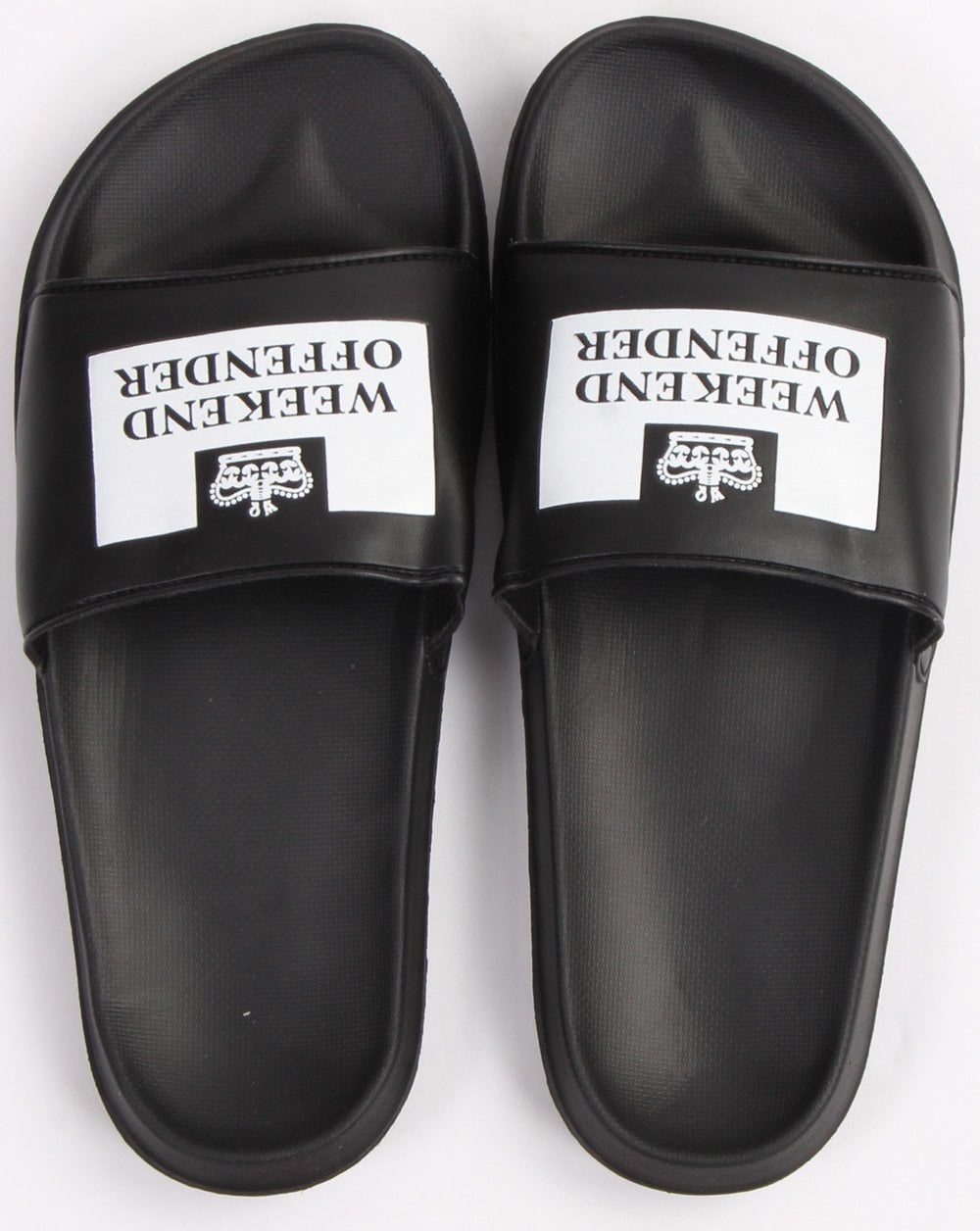 Weekend Offender La Piscine Slides Black