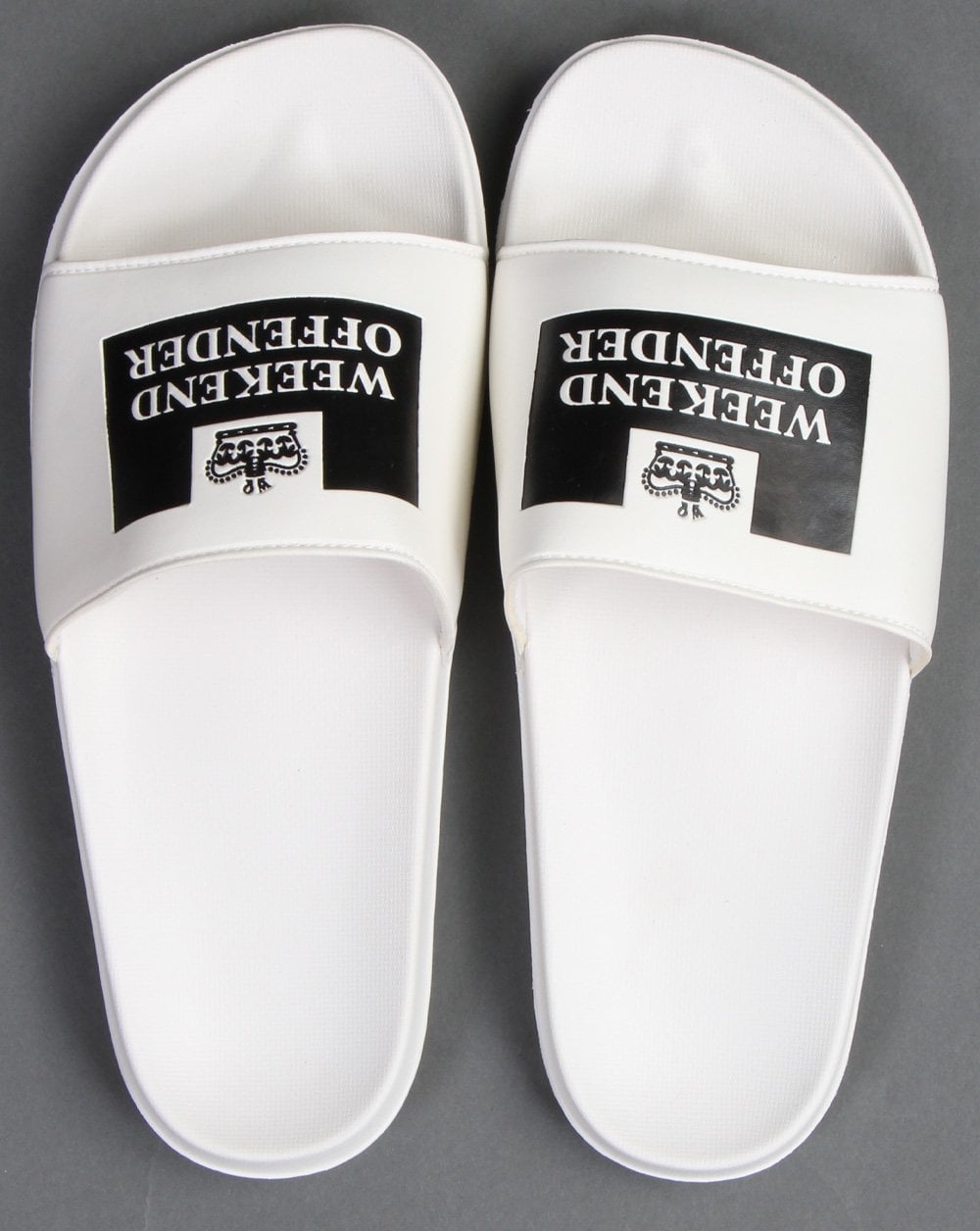 Weekend Offender La Piscine Slides White