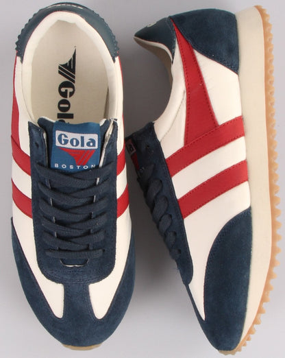 Gola Boston 78 Trainer Vintage Blue/White/Red