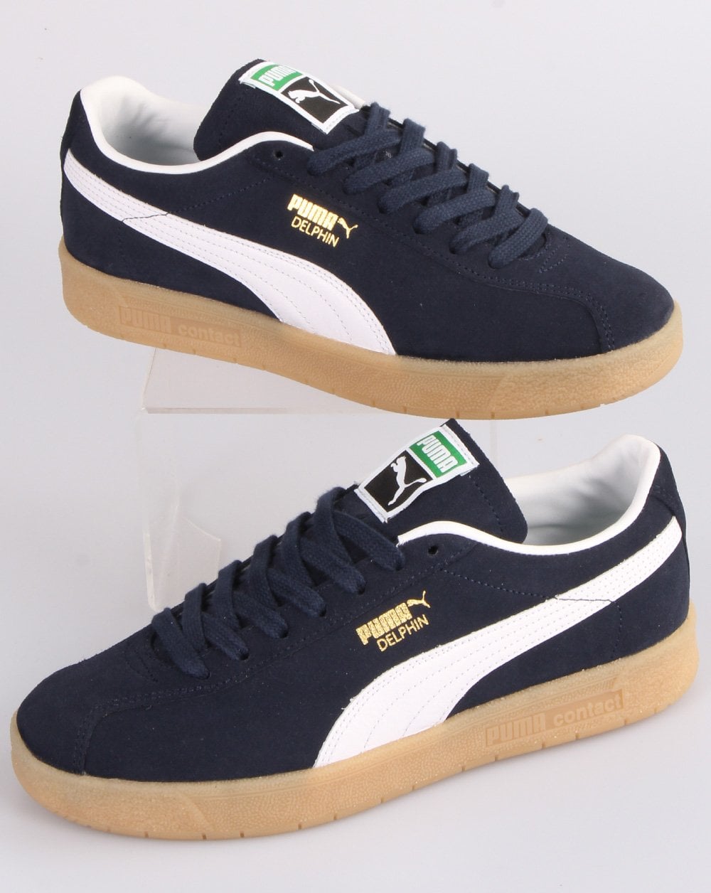 Puma Delphin Trainer Navy/White