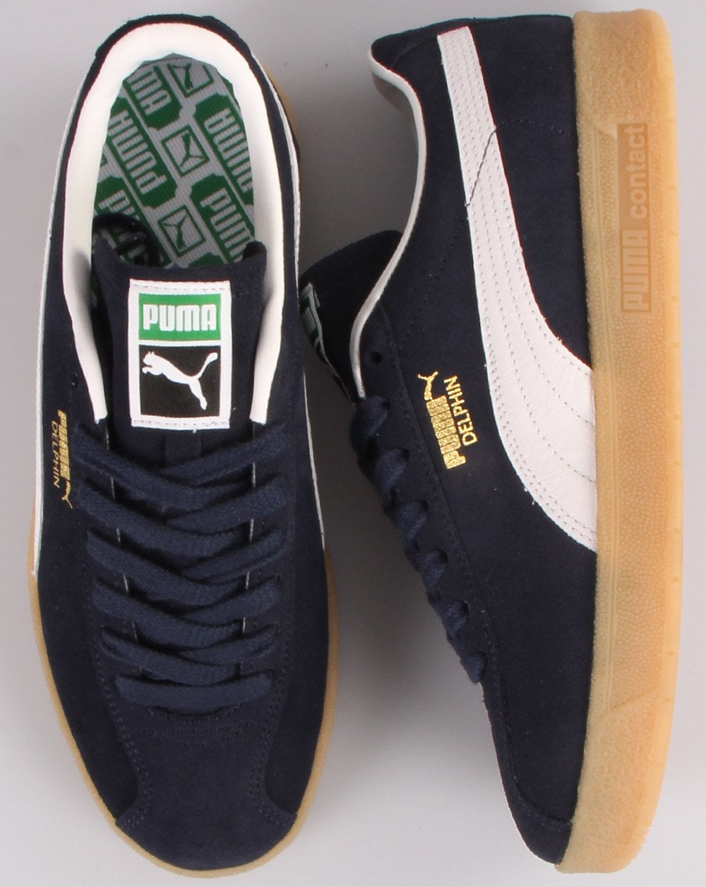 Puma Delphin Trainer Navy/White