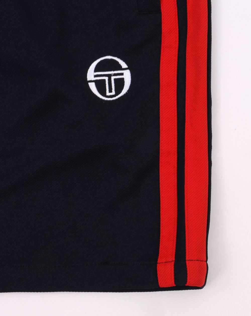 Sergio Tacchini Striped Casual Shorts Navy/Red