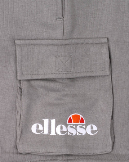 Ellesse Fleece Cargo Shorts Grey