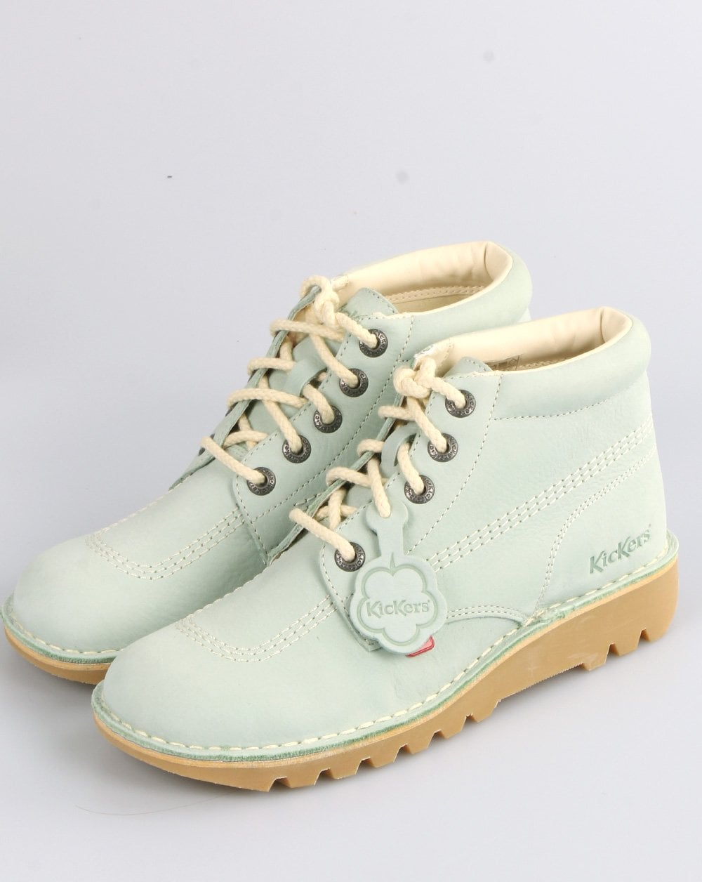 Kickers Kick Hi Nubuck Boot Pastel Mint