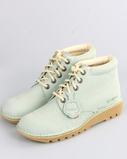 Kickers Kick Hi Nubuck Boot Pastel Mint