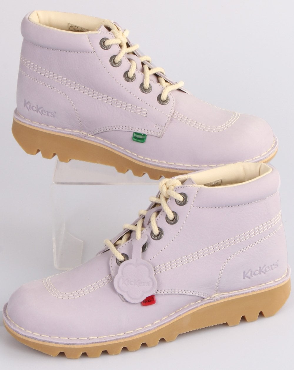 Kickers Kick Hi Nubuck Boot Lilac