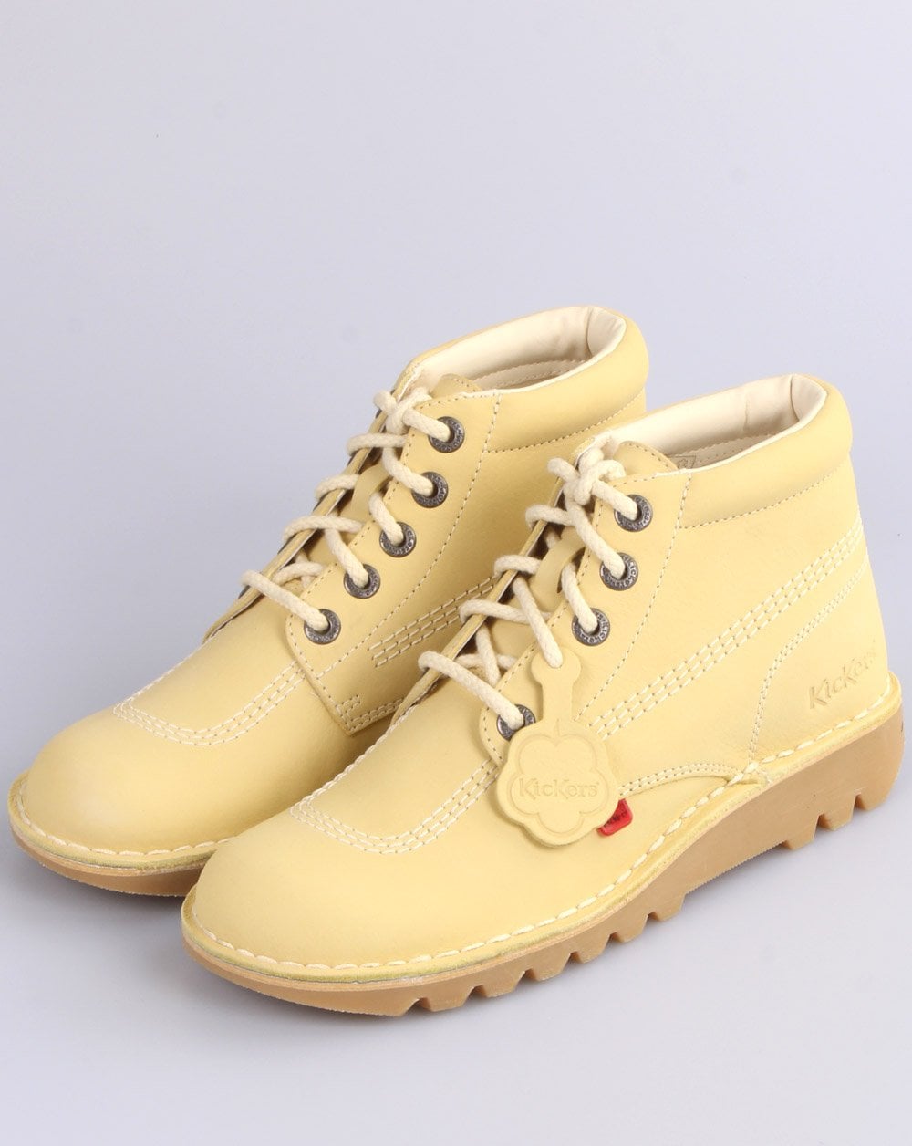 Kickers Kick Hi Nubuck Boot Soft Yellow