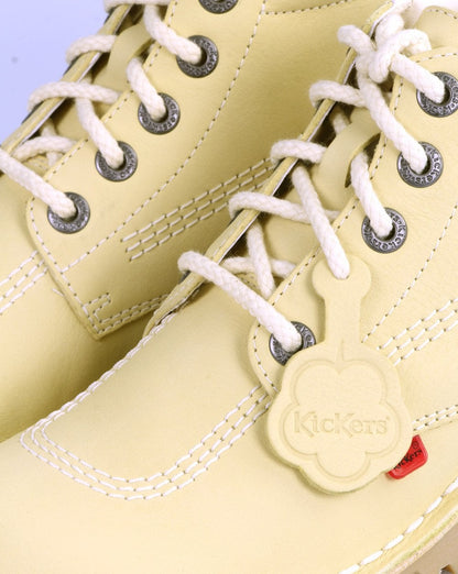 Kickers Kick Hi Nubuck Boot Soft Yellow