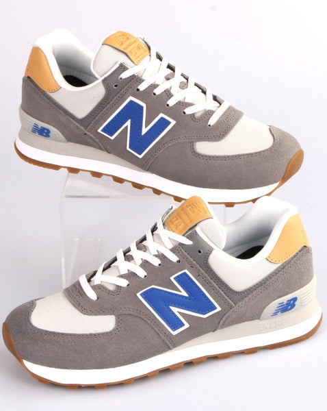 New Balance 574 Trainer Grey/Royal