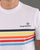 Sergio Tacchini White Multi stripe T Shirt