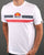Ellesse Glisenta T Shirt White/Navy/Red