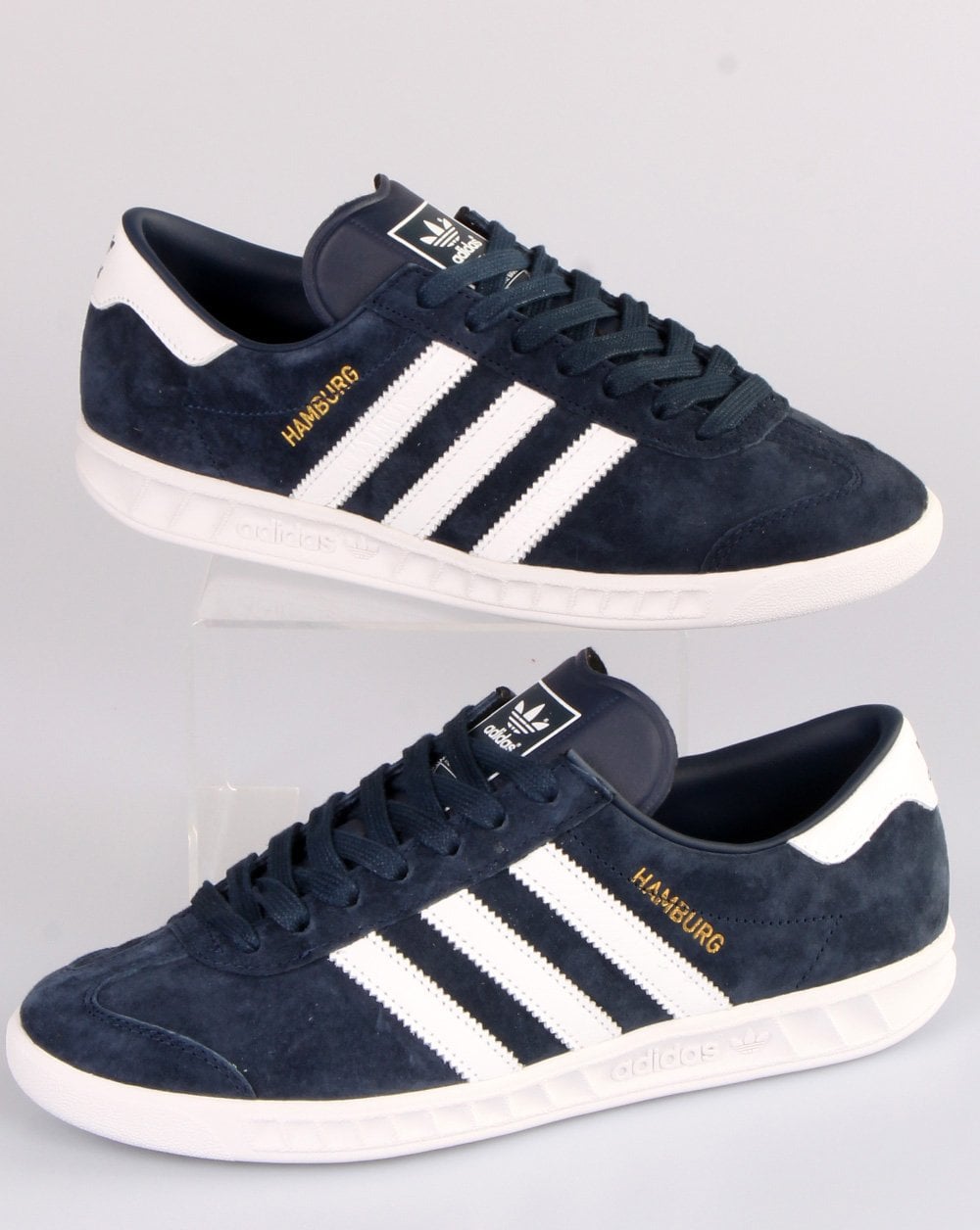 Adidas Hamburg Trainers Navy/White