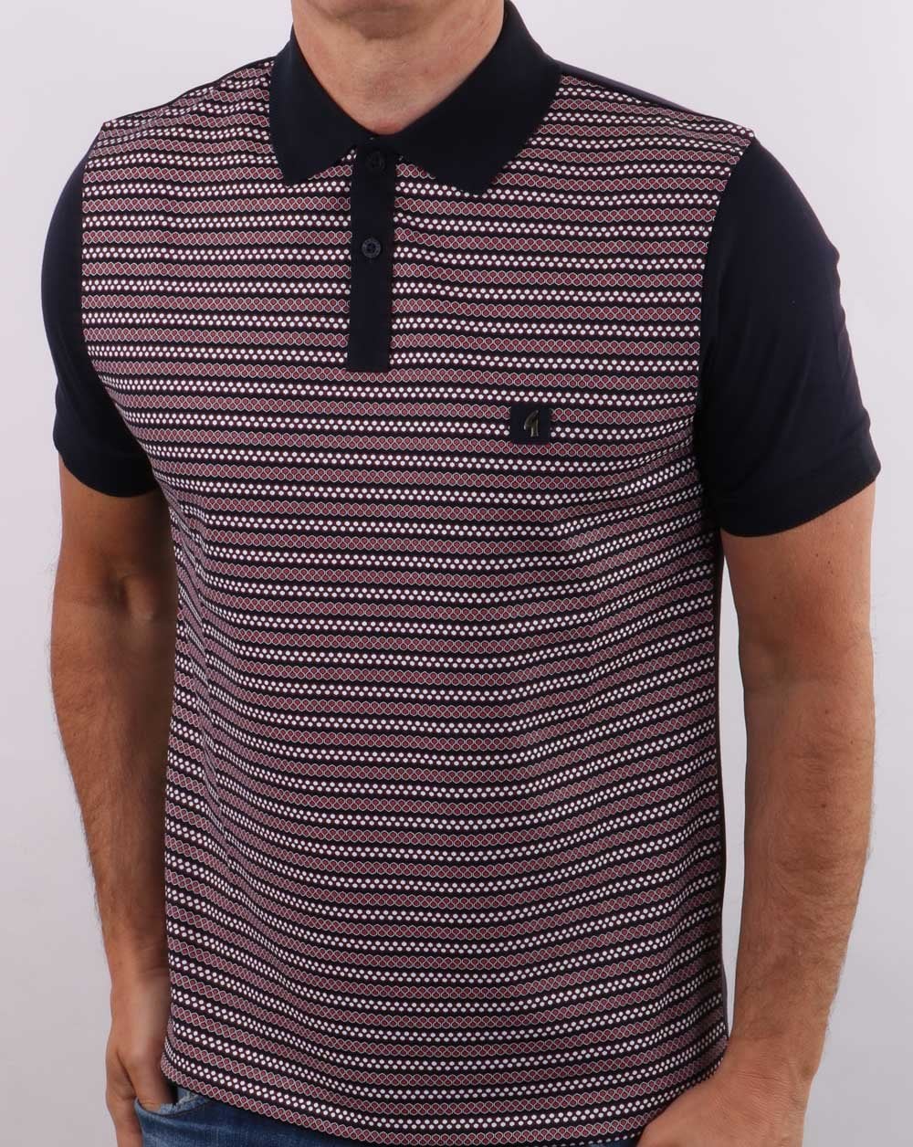 Gabicci Vintage Mills Polo Navy