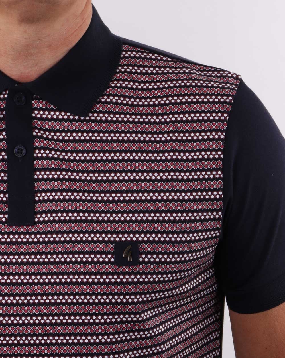 Gabicci Vintage Mills Polo Navy