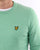 Lyle And Scott Cotton Merino Crew Jumper Sea Mint