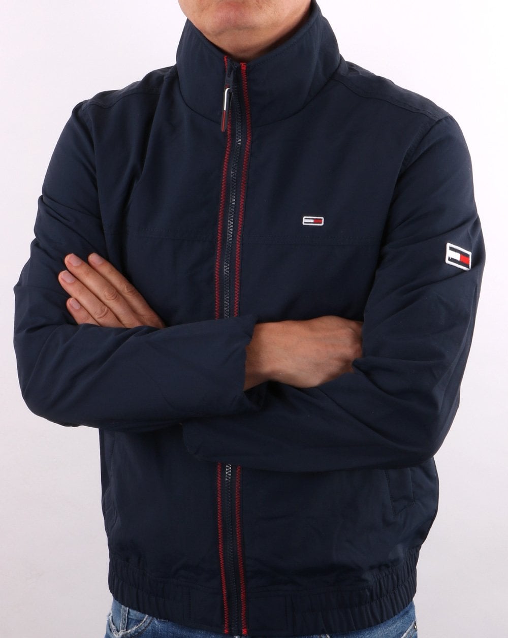 Tommy Jeans Essential Bomber Jacket Navy