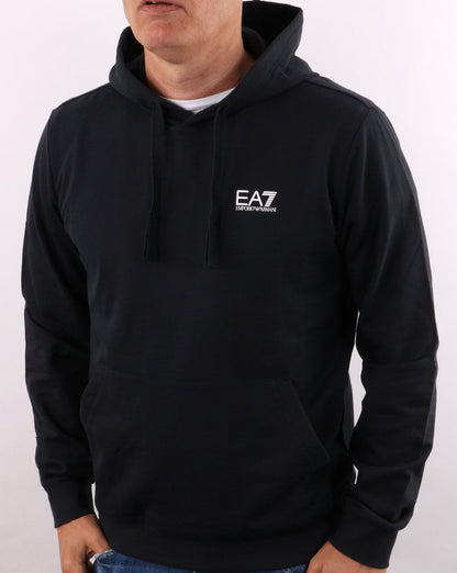 EA7 Classic Overhead Hoody Night Blue