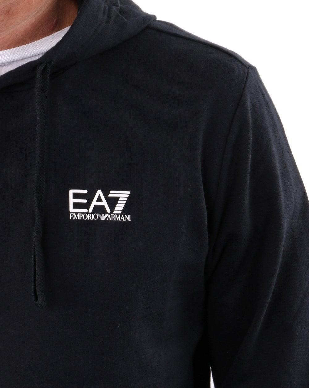 EA7 Classic Overhead Hoody Night Blue