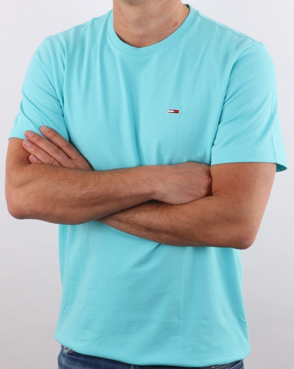 Tommy Jeans Classics T-shirt Aqua Blue