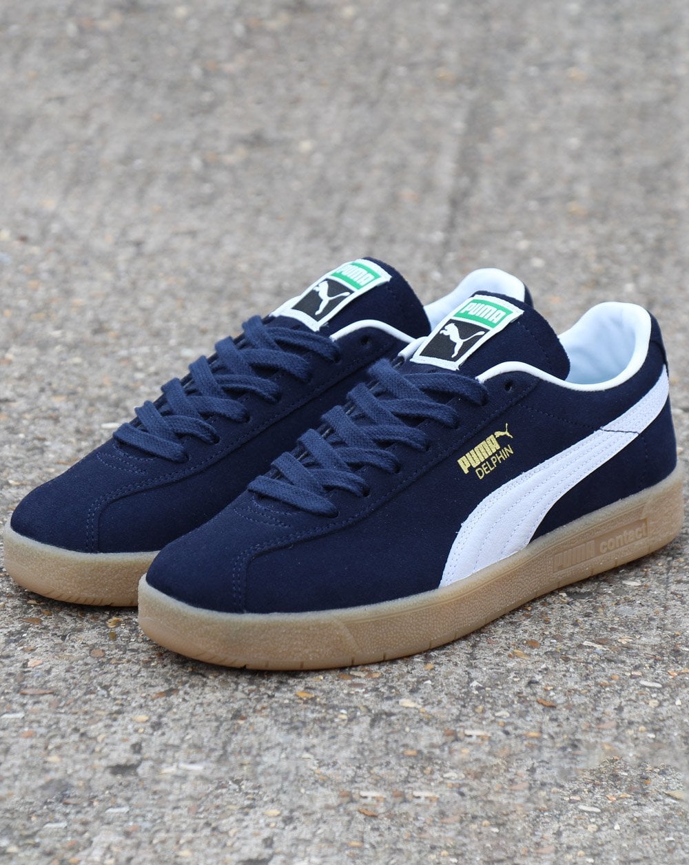 Puma Delphin Trainer Navy/White