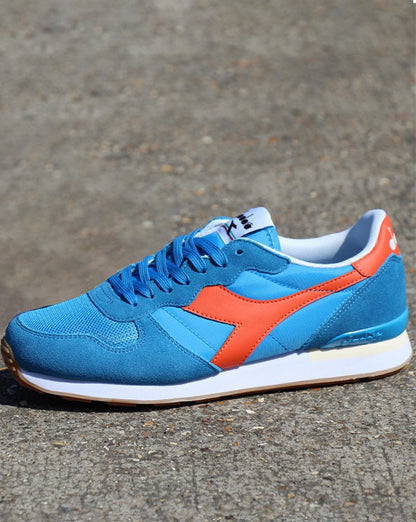 Diadora Camaro Trainers Vibrant Blue/Deep Orange