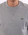 Lacoste Organic Cotton Sweatshirt Silver Grey Marl