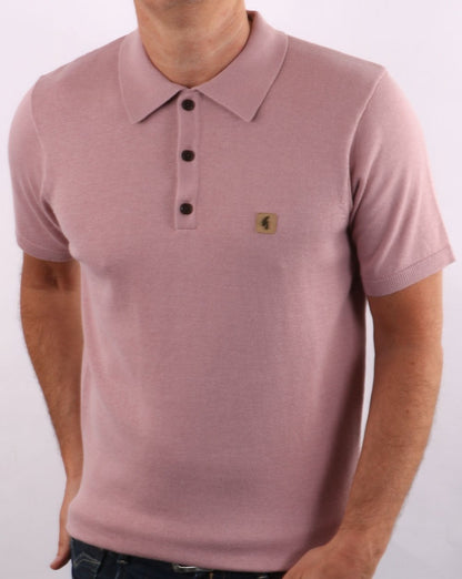Gabicci Vintage Jackson Polo soft Pink