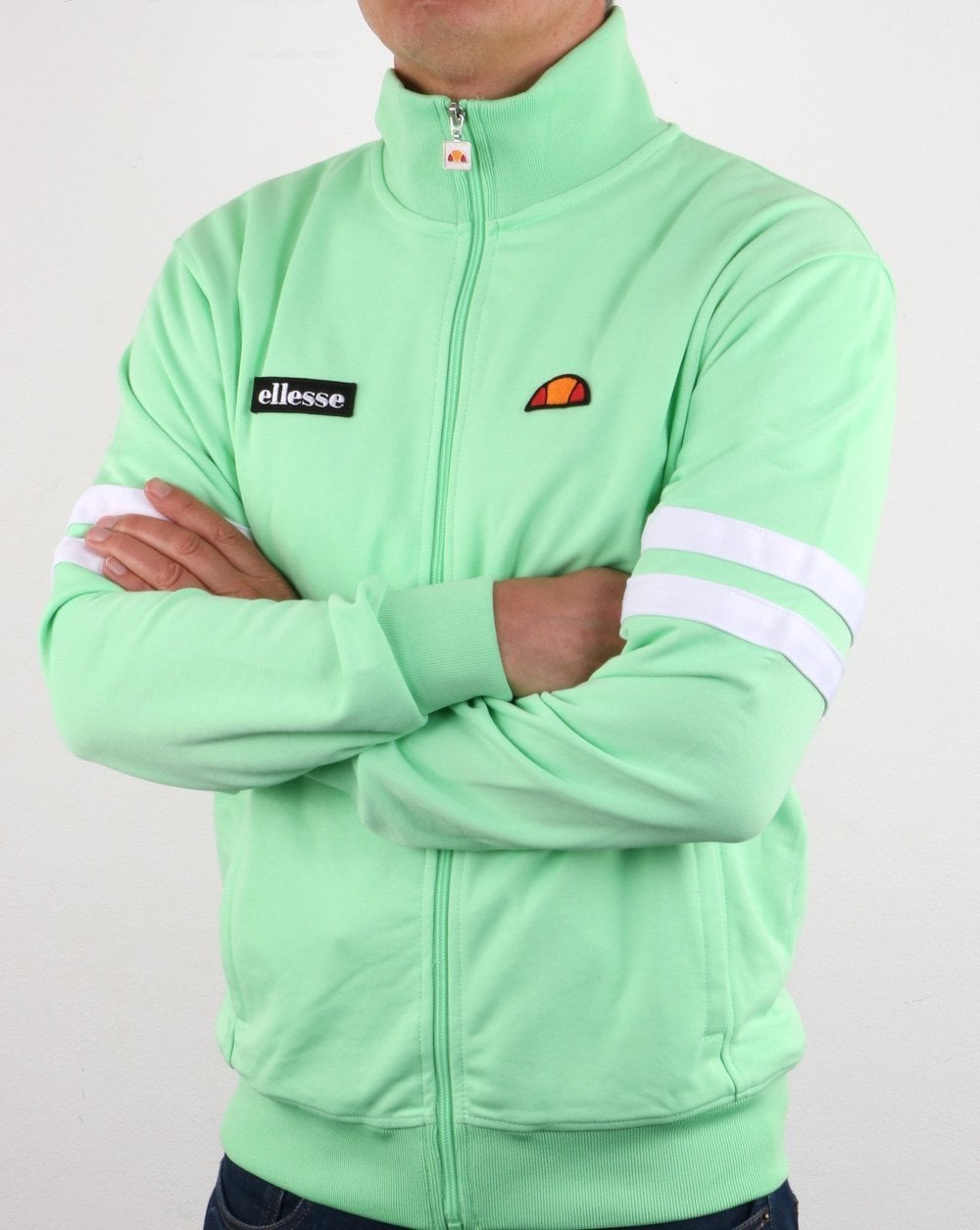 Ellesse Roma Track Top Pastel Green