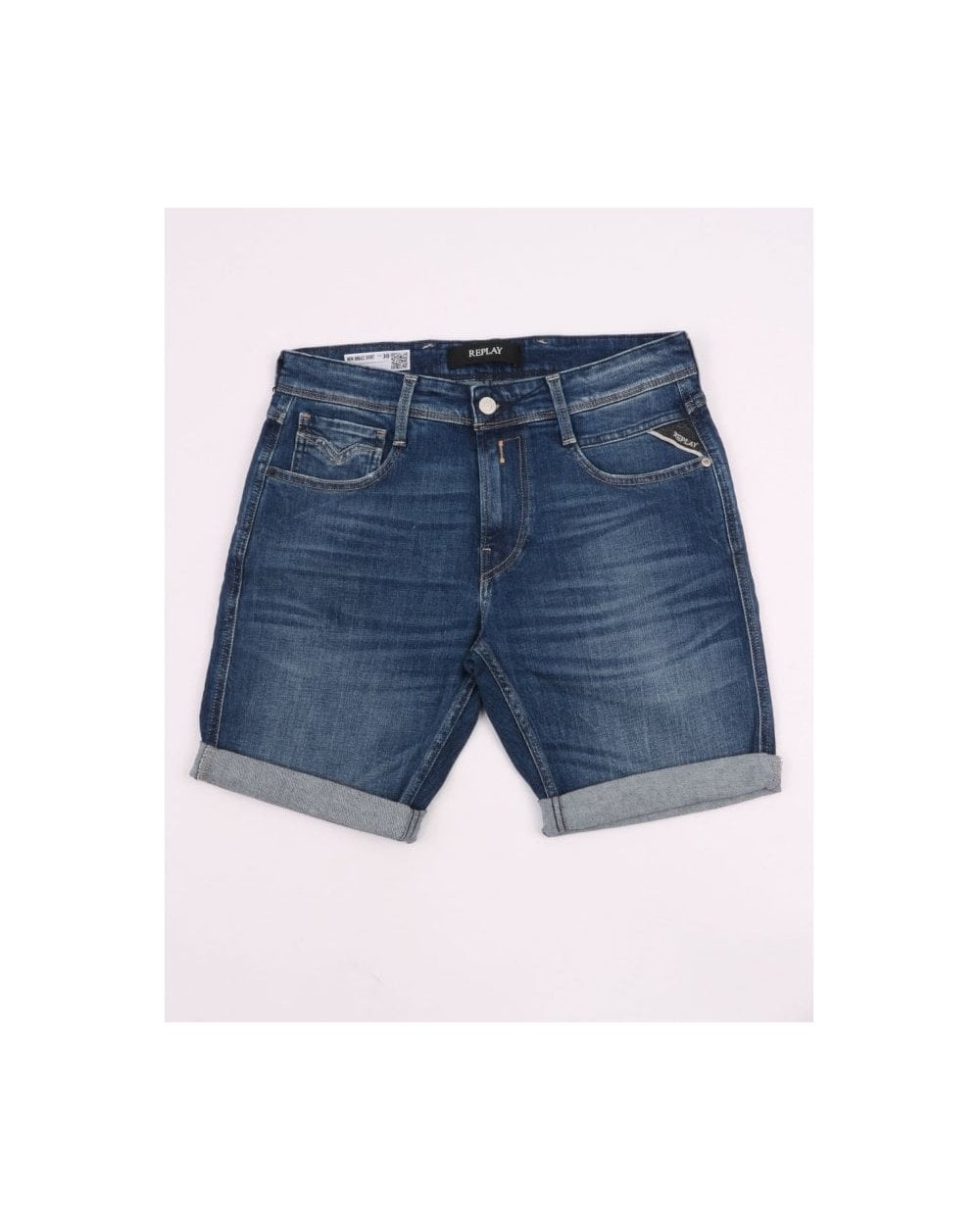 Replay Anbass Bio Shorts Medium Blue