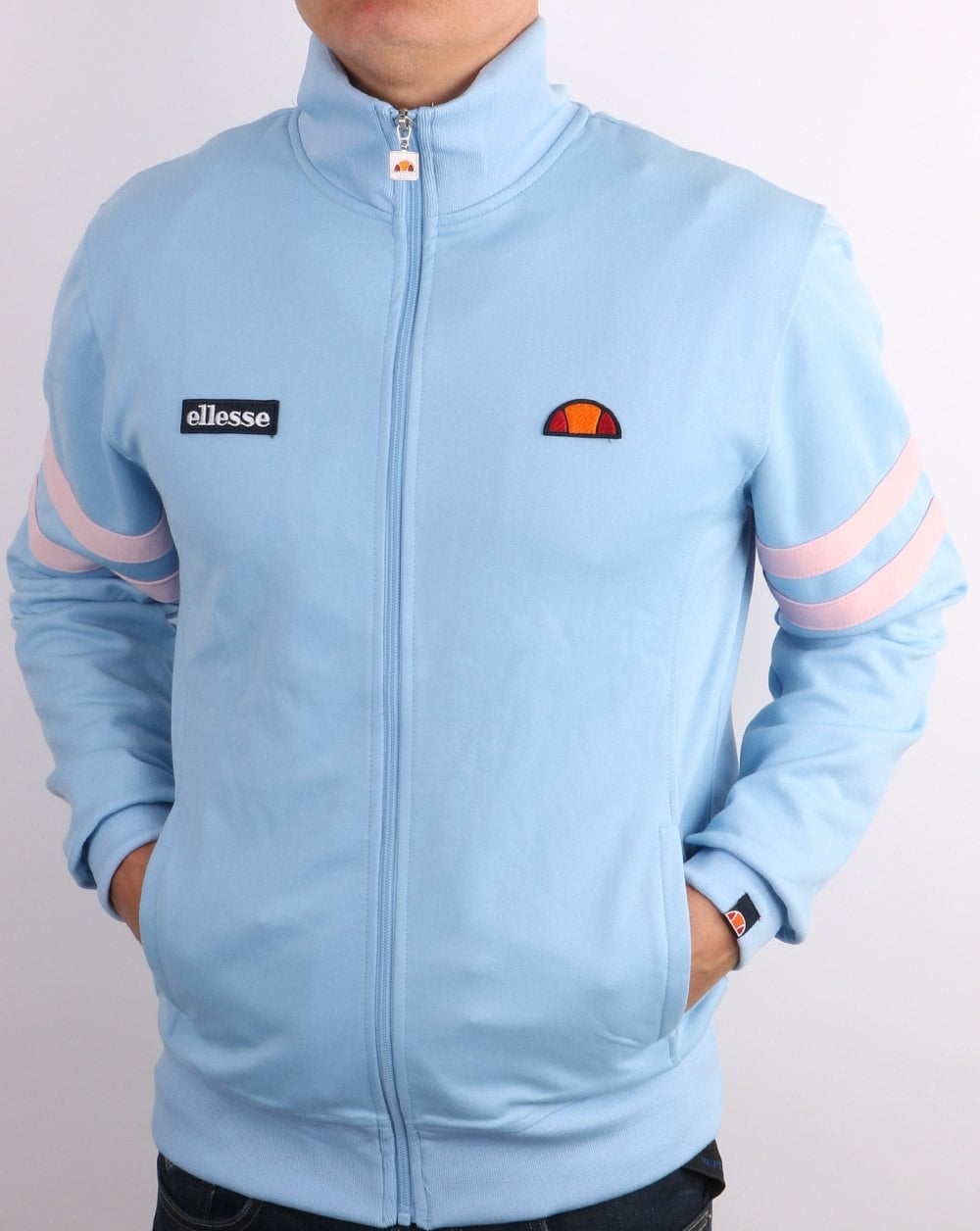 Ellesse Roma Track Top Sky-Pink