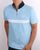 Sergio Tacchini Dallas 1/4 Zip Polo Sky Blue