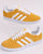 Adidas Gazelle Trainers Golden Yellow/White