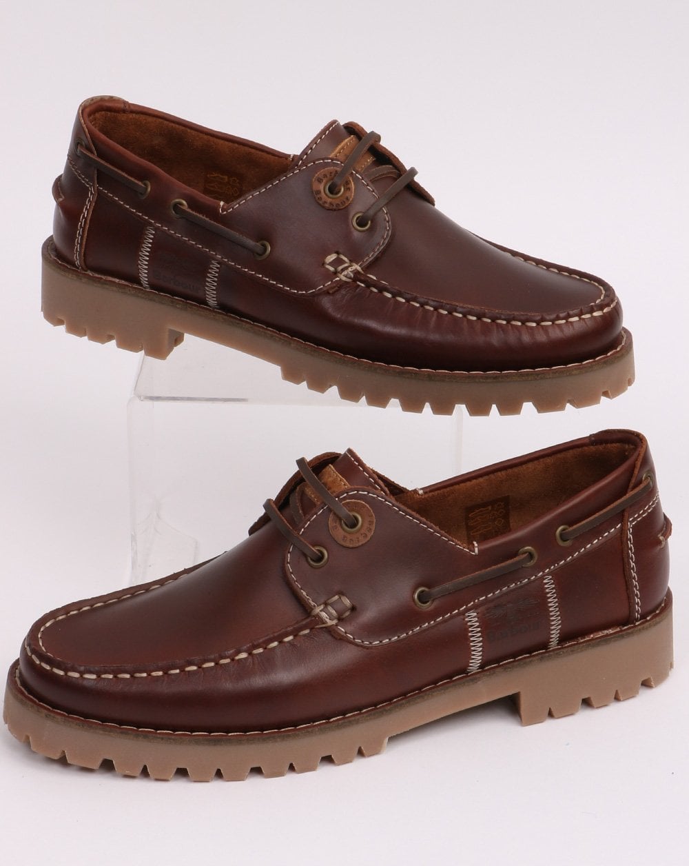Barbour Stern Shoes Mahogany