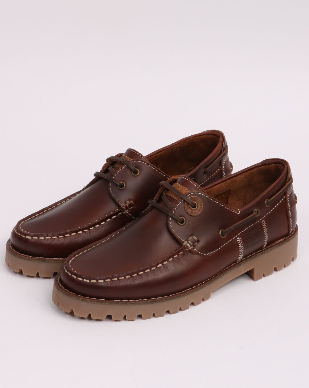 Barbour Stern Shoes Mahogany