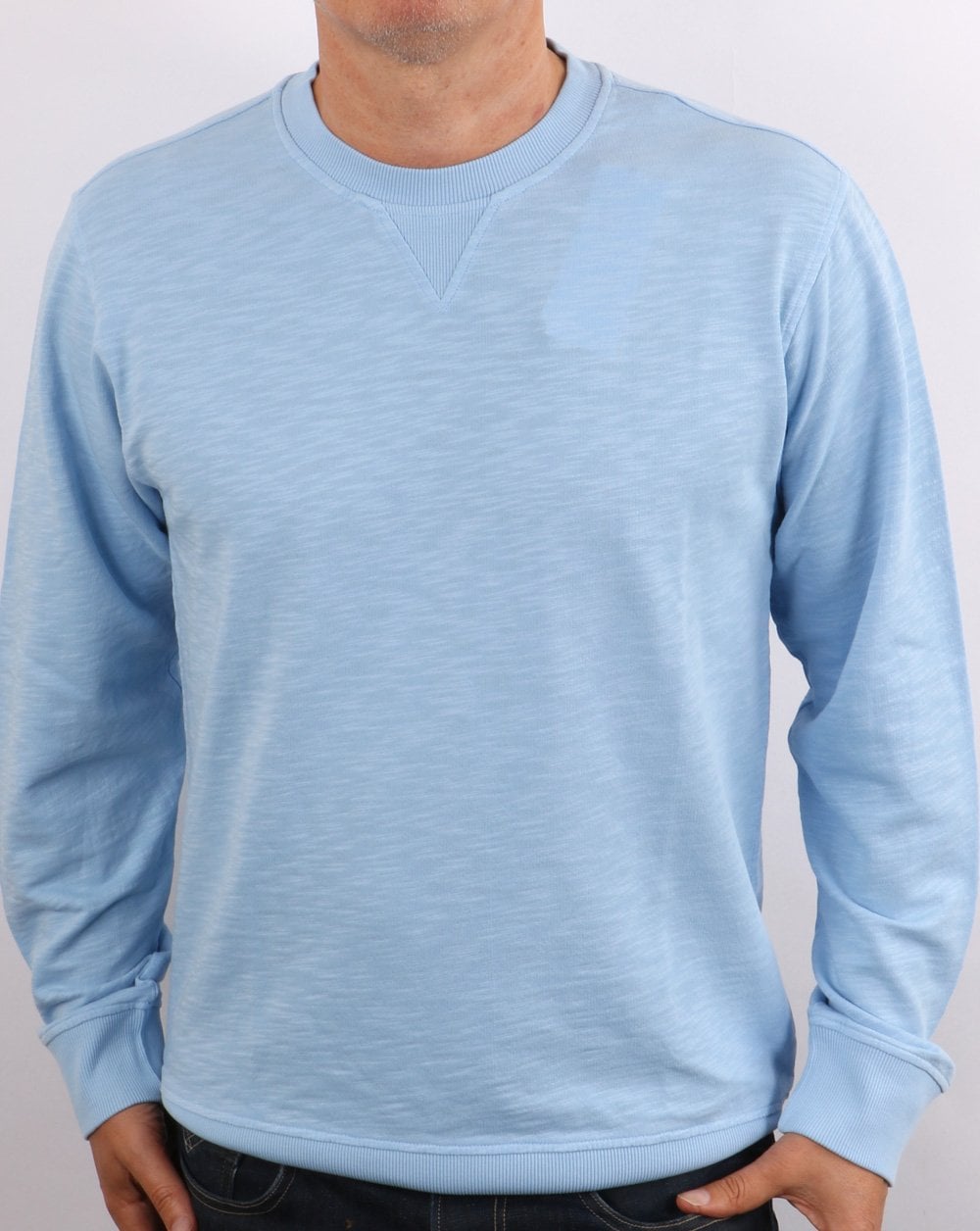 Benetton Lightweight Sweatshirt Sky Blue