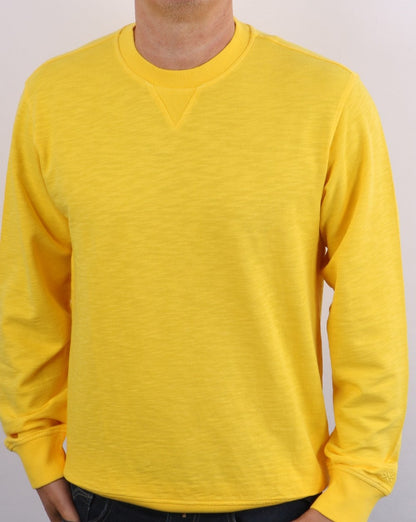 Benetton Lightweight Sweatshirt Sunflower Yellow