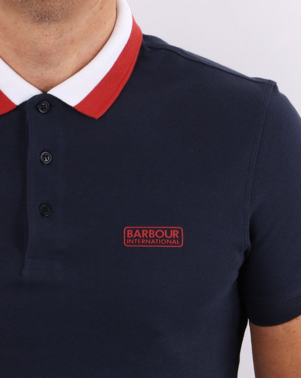 Barbour International Ampere Polo Shirt Dress Blue