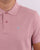 Barbour Tartan Pique Polo Faded Pink