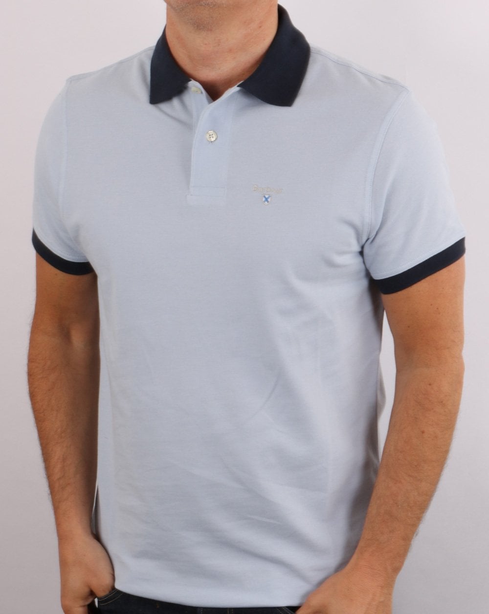 Barbour Lynton Polo Blue