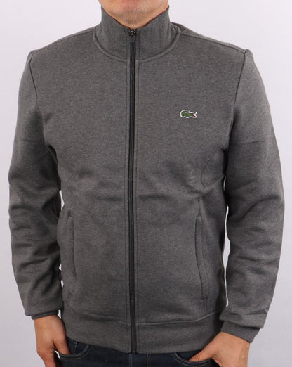 Lacoste Full Zip Track Top Graphite