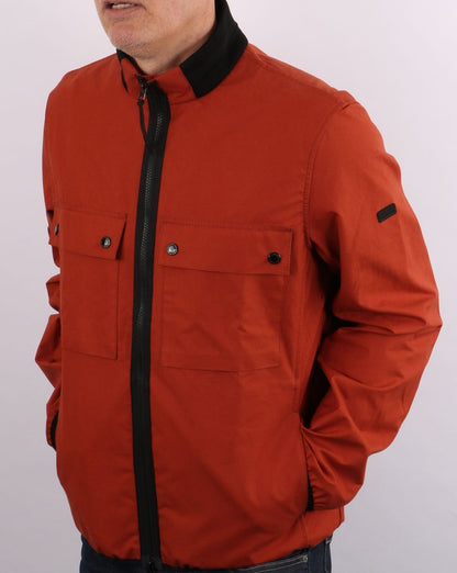 Barbour International Belsfield Casual Jacket Clay Red