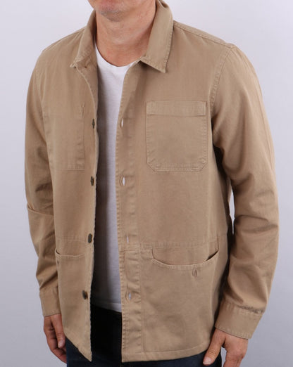 Barbour Dene Overshirt Stone