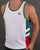 Fila Vintage Vest White-Green-Red