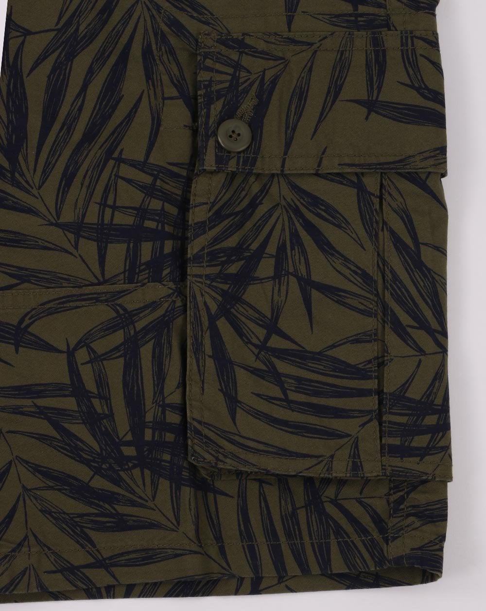 Benetton Combat Print Shorts Khaki