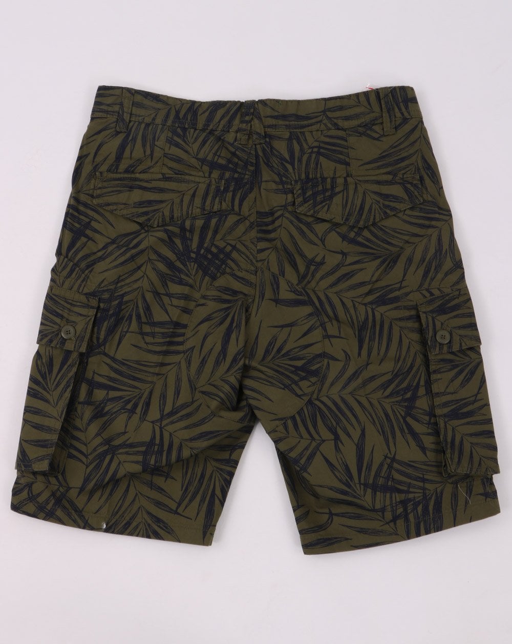 Benetton Combat Print Shorts Khaki